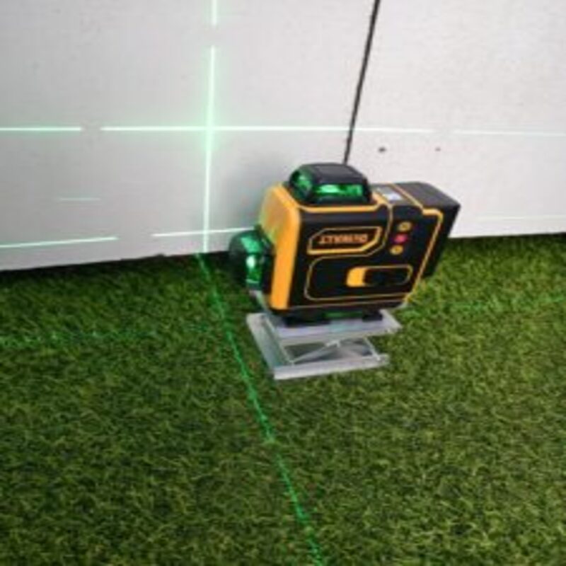 dewalt laser level on use